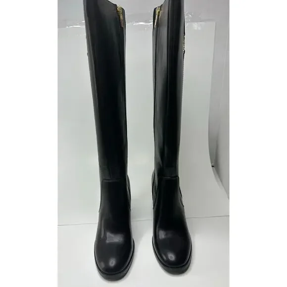 Tommy Hilfiger Women’s Ursy Knee High Boots Black Size 8M NWT - Picture 2 of 7